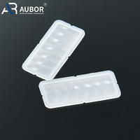 Petite lentille de Fresnel infrarouge noire Capteur HDPE personnalisé Lentilles LED haute définition Réflecteurs pour mouvement inductif du corps humain