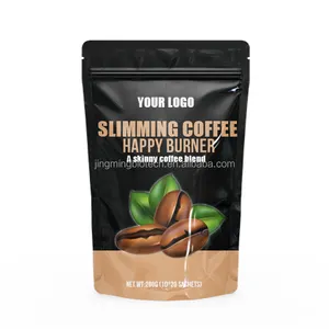 Private Label Detox Slimming Weight Loss Instant slim deliciously lose weight coffee Powder