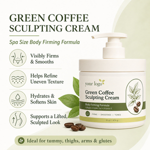 Lotion raffermissante éclaircissante pour améliorer la texture de la peau, effet sculptant, riche en collagène, essence de café vert, lotion sculptante au café vert - Product Image 2