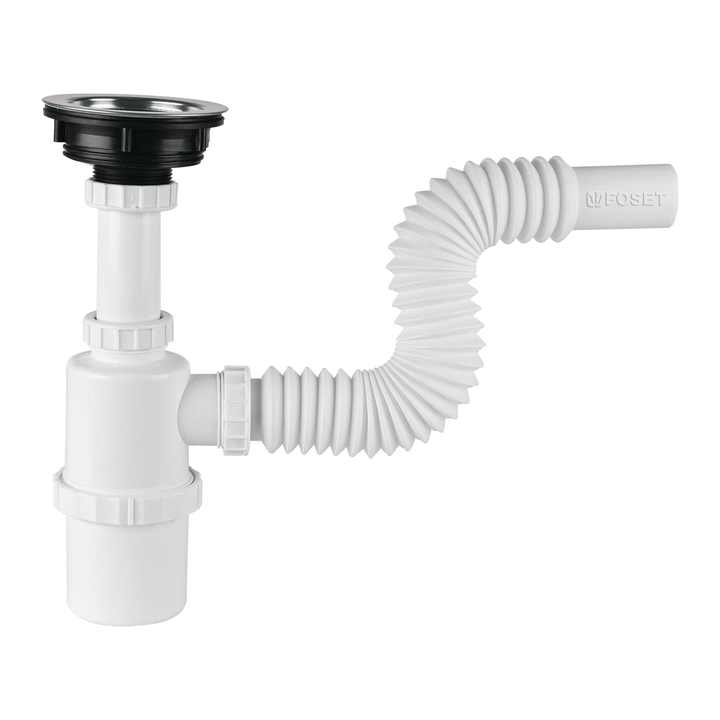 Foset CE-292 1-1/2\" Kitchen Sink with 1-1/2\" Polipr 1-1/2\" Contracanasta Botón Cespol for the Fregadero CE Certified