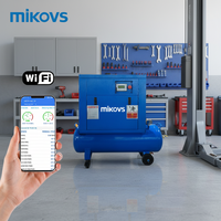 Compresseur d'air à vis miniature portable monophasé 220V, 100 litres, 150 litres, compresseur à économie d'énergie à inverseur VSD