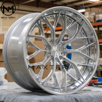 Jantes en alliage Maxtera Forged Custom MV SL-220 3 pièces pour Porsche 911 GT3 RS Corvette C8 Z06 Ferrari F8