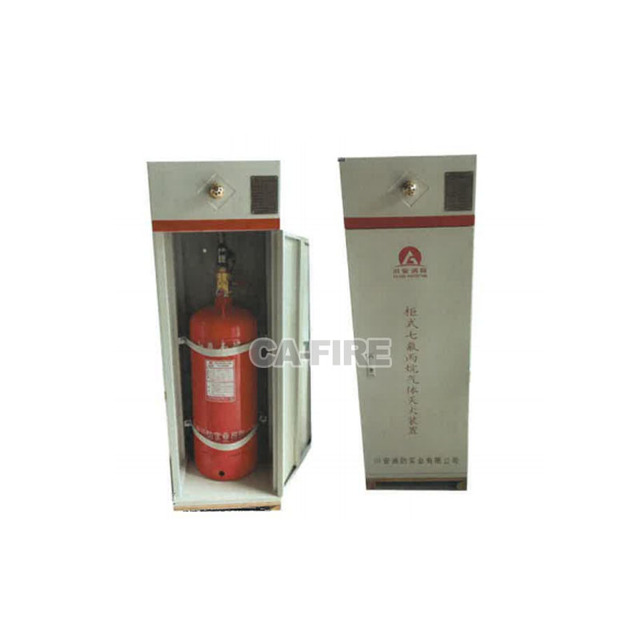 CA FIRE FM200 Single Cabinet Gas Fire Suppression System CCCF Certified for High Value Protection