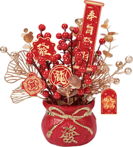 ชุดดอกไม้ประดับตรุษจีน2025ตรุษจีนชุดของขวัญงูเวียดนามสุขสันต์วันตรุษจีน - Product Image 5