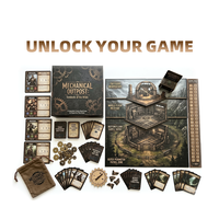 Jeu de société Canal Merchant pour adultes avec mécaniques économiques complexes, composants haut de gamme pour les passionnés de jeux de société, certifié FSC