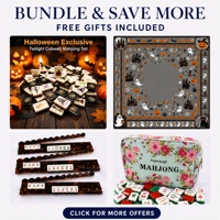 Juego de Mahjong Americano de Lujo Ghost Tiles Hanukkah, 160 Fichas de Acrílico Grabadas con Diseño de Menorah y Dreidel Judíos, Regalo Profesional para Juegos