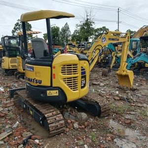Precio de fábrica usado Komatsu PC35MR Mini excavadora Original Japón Mini excavadora con componentes de núcleo de motor y bomba - Product Image 6