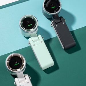 N607 Outdoor Handheld <b>Mini</b> <b>Fan</b> Brushless Motor Portable Neck Wearable Rechargeable <b>USB</b> Powered 3-6H Battery Life - Product Image 1