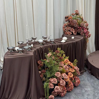 Tables de banquet rondes en serpentine pour événements, fêtes, décorations de gâteaux et mariages – Vente en gros