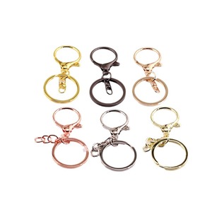 Round Dragon Buckle Three Piece Set Lobster Clasp Keychain DIY Jewelry Hardware Metal Plated Fashion <b>Accessory</b> <b>Bag</b> Charm - Product Image 5