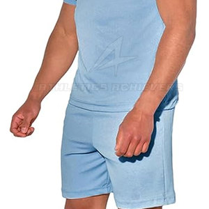 Pantalones cortos y camisas de gimnasio 2025 Trajes de gimnasio de calidad premium de etiqueta privada a la venta Logotipo personalizado Hombres personalizado - Product Image 6