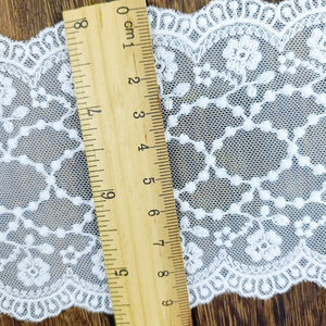 9,3 CM Yumuşak Çiçek Desenli Naylon/Pamuk Tül Dantel Süsleme Kız Çocuk Elbisesi İçin - Product Image 3