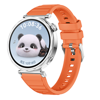 Bracelet en silicone à motif cristal de glace 18 mm One Click pour Huawei Watch GT5 41 mm et GT5 Pro 42 mm