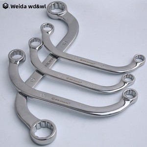 Clé à douille métrique en acier au carbone WEIDA de type S/C, chromée, fabricant OEM pour la réparation automobile DIY et les travaux d'angle spéciaux - Product Image 5