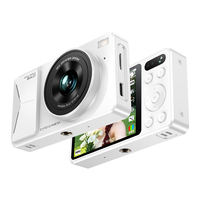 Caméra de Vlogging 4K 30FPS en Gros, Photo 64MP, Zoom Numérique 16X, Écran IPS 2,8 Pouces, Double Objectif, Type C pour Revendeurs