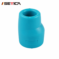 Raccord de réduction SETICA bleu PPR pour soudure par fusion, raccord spécial pour tuyaux d'eau chaude et froide, système de plomberie et de chauffage
