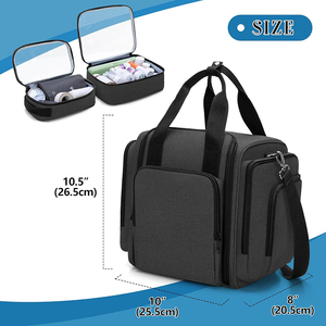 Sac de survie d'urgence portable et léger en polyester avec système Molle, pour aventures en plein air, trousse de premiers soins, sac de transport d'ambulance, imperméable - Product Image 1