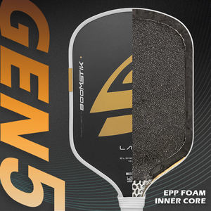 Пиклбольная ракетка GEN5 Boomstik Epp Purefoam, обтянутая EVA, толщина 16 мм, карбоновое волокно Toray T700, мощная и долговечная - Product Image 1
