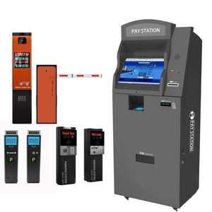 Sistema Automático de Gestión de Estacionamiento con Etiquetas RFID, Barrera y Dispensador de Tickets, Hardware y Software de 4 Canales - Product Image 1
