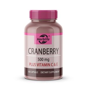 Cápsulas de Arándano Rojo con Vitaminas C y E para Adultos, Suplementos Herbales, Venta Caliente OEM/ODM - Product Image 1