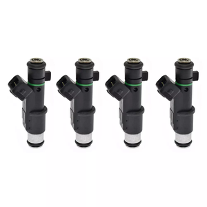Inyectores de combustible 01F005A 4 Uds para Peugeot <span class=keywords><strong>Citroen</strong></span> <span class=keywords><strong>C4</strong></span> C5 807 1,6 16V 6FZ negro - Product Image 1