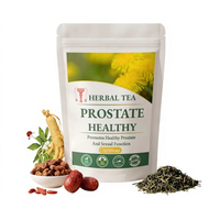 Teh Kesehatan Prostat Pria Mentah dalam Kemasan Kantong, 100% Herbal Alami Merek Tianbai, 5g*20 Kantong Teh dalam Kemasan Kotak
