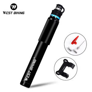 <span class=keywords><strong>Pompe</strong></span> à main portable WEST BIKING 150 PSI haute pression pour vélo avec valve Presta et Schrader, mini <span class=keywords><strong>pompe</strong></span> à vélo avec tuyau et <span class=keywords><strong>poche</strong></span> - Product Image 1