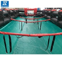 Jeu de football de table humain gonflable jeux de football humain à bascule pour le corps humain à vendre