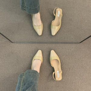 Sandal Wanita Musim Panas 35-40, Sandal Wanita Modis, Sandal Wanita Elegan 2025, Tersedia Tiga Warna: Hitam, Beige, Putih - Product Image 5