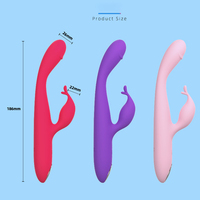 Großhandel Rabbit Vibrator Klitoris-Stimulator 10 Modi G-Punkt Frauen Weiblicher Rabbit Dildo Sexspielzeug Vibrations-Masturbator Massagegerät