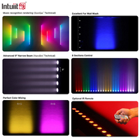 24*2W RGBW 4in1 LED barre de rondelle murale PAR lumière éclairage de scène projecteurs pour DJ Disco Club pour DMX scène fête spectacle effet
