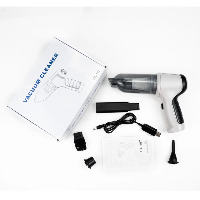 Cordless Handheld Rechargeable 3 in 1 Car Vacuum Cleaner High Power Cordless Rechargeable Handheld Portable Mini Auto Vacuum