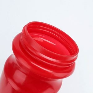 Bouteilles d'eau de sport écologiques réutilisables en gros, avec logo personnalisé, qualité alimentaire, bouteille d'eau portable en plastique pour la course à pied - Product Image 4