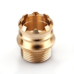 DN40 DN50 özelleştirilmiş büyük boy pvc ppr pirinç somun yerleştirme borusu ekle - Product Image 2