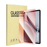 Protection d'écran en verre trempé de luxe 9H anti-lumière rouge pour tablette OnePlus Pad Go 2 3 de 11 et 12,1 pouces