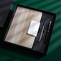 Ensemble cadeau carnet et stylo couleur dégradée avec emballage personnalisé pour événements d'entreprise et commandes en gros
