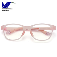 Monture de lunettes pleine monture TR90 sur mesure OEM, anti-lumière bleue, pour enfants et adolescents, taille 48-16-125, fabricant professionnel