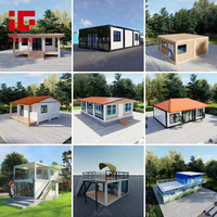 Vente en gros de petites maisons en conteneur à bas prix magasins dortoir 20 pieds maison temporaire prête à l'emploi maison mobile préfabriquée