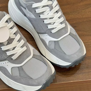 Zapatos Deportivos Casuales de Moda para Hombre, Versátiles, Modernos, de Cuero Genuino, Cómodos, Ligeros, con Cordones, Transpirables, de Punta Cerrada, para Todas las Temporadas - Product Image 3