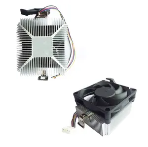 Small type 70mm cpu fan and cooler form AMD with heatsink air cooling for PC and computer made in China factory