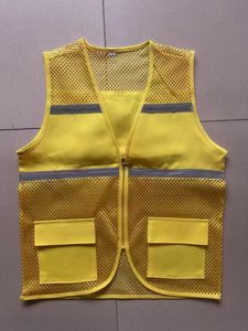 Chaleco de Seguridad Reflectante de Alta Visibilidad, Tejido Resistente de Primera Calidad del Fabricante, Colores y Logotipo Personalizables, ANSI Clase 1 EN 20471 - Product Image 3