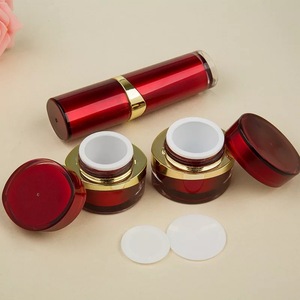 Tarro de crema cosmética, botella de loción de esencia, conjunto de paquete - Product Image 2