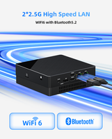 Mini PC para Juegos R5-5600H con Windows 11, 8GB/16GB RAM, 2*DDR4, SSD de 256/512GB, 4K 60Hz, Triple Pantalla, Funcionamiento Silencioso