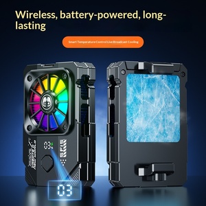 Enfriador de Teléfono Móvil Recargable con Semiconductor Modelo <span class=keywords><strong>FS15</strong></span>, Dispositivo de Enfriamiento Inalámbrico para Transmisión en Vivo al Aire Libre con Ahorro de Energía - Product Image 5