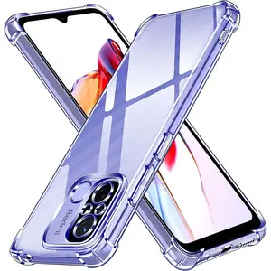 Transparent Phone Case For Redmi TPU Acrylic Full Protection Shockproof High Quality Cove for 13R 13C 13PRO