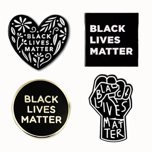 Épinglez votre <span class=keywords><strong>passion</strong></span> important thème Black Lives Matter épingles en émail nickel noir pour événement de campagne épingle commerciale personnalisée - Product Image 1