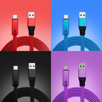 Kabel Data Pengisian Cepat Ponsel Multi Antarmuka dengan Kepala yang Dapat Diganti dan Dapat Diisi Ulang