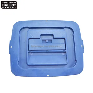 Classroom Transparent PP Plastic Ballot Box Customized Election Voting Boxes For Voting Kids