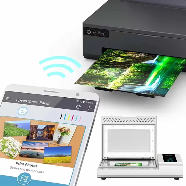 L8058 Wireless A4 Multifunctional Inkjet Printer 6-Color Sublimation Ink Tank Flex Support Refillable Ink Tank Label Printing