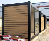 Maison conteneur préfabriquée de qualité supérieure, structure robuste, grand espace, idéale pour poste avancé isolé, service personnalisé